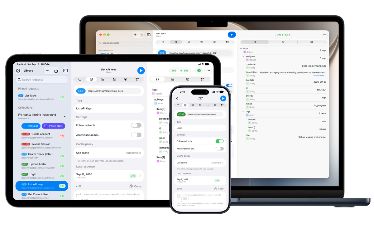 APIOrbit – Rest & GraphQL Client